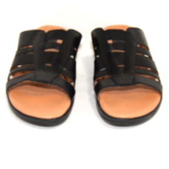 CLARKS ARTISAN Women’s Wedge Sandals - Black – Size: 10m - Picture 3 of 8